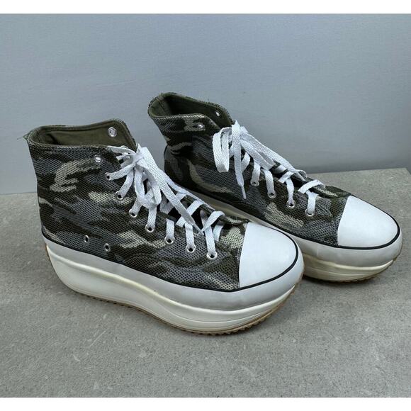 Madden Girl Shoes - Madden Girl WINNONA-K Camo High Top Sneakers Size 8